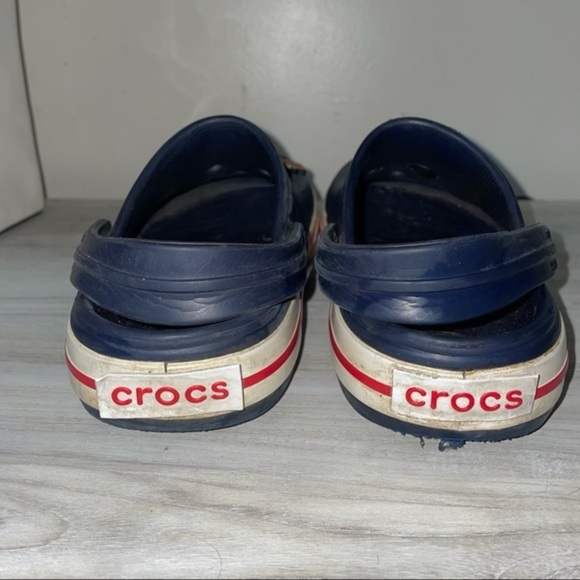 Blue crocs w/ accessories - Picture 2 of 6
